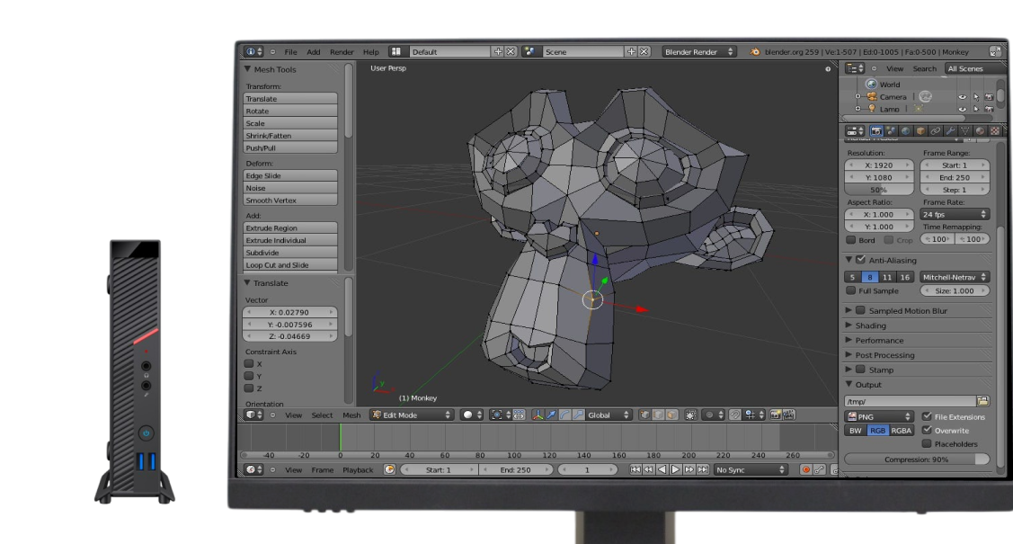 3D Rendering preview