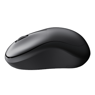 Wireless mouse side profile view